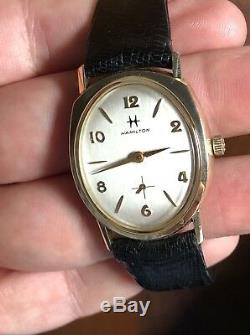 New Old Stock 1962 Vintage Hamilton Sea Ranger Asymmetric 10K Gold Filled Watch