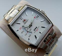 New Old Stock Orient Automatic Double Calendar Watch! Ffpab002w