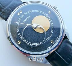 New Old Stock Raketa Kopernik Copernicus 2609 Ussr Moon Sun Hands Rare Vintage