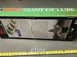 New Rapala Giant Dt Lure Display Finnish Minnow 24 Original Box 2006 Old Stock