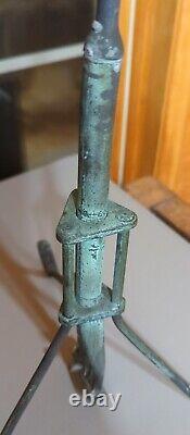 OLD ANTIQUE BARN LIGHTNING 3 Sided ROD Sharp TIP POINT 3 Legged