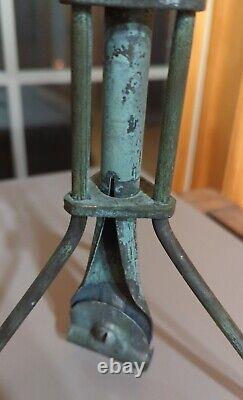 OLD ANTIQUE BARN LIGHTNING 3 Sided ROD Sharp TIP POINT 3 Legged