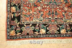 OLD, ANTIQUE HIGHLY DETAILED KORK WOOL HIGH KPSI P-BIJAR ORIENTAL RUG2'5 x 2'10