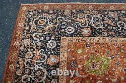 OLD, ANTIQUE PRIVATE ESTATE SILK P-ARDEBIL RUG 10x13.9 EMPERORS ORI RUG INSCRIBED