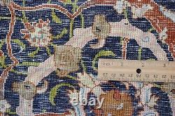 OLD, ANTIQUE PRIVATE ESTATE SILK P-ARDEBIL RUG 10x13.9 EMPERORS ORI RUG INSCRIBED