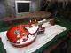 OLD VINTAGE 1960's Harmony Rocket H-54 Red Sunburst with CASE ELECTRIC GUITAR