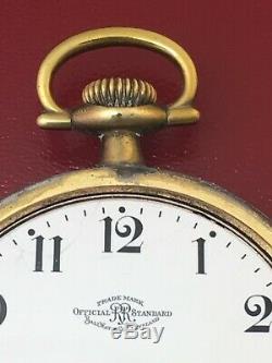 Old 1905 Ball 333 17 Jewel Elgin Lever Set Pocket Watch Running No Reserve