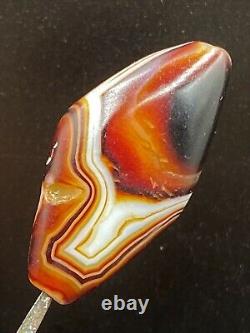 Old Agate Antique Vintage Jewelry Bead Pendant Ancient Achaemenid Empire 500 BC