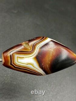 Old Agate Antique Vintage Jewelry Bead Pendant Ancient Achaemenid Empire 500 BC