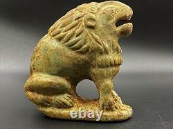 Old Ancient Antique Carved Dragon Figure From Ancient time