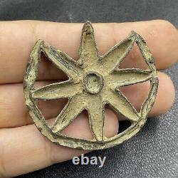 Old Ancient Antique Jewelry Bronze Signet Seals Cloths Ornaments Buttons #ah3