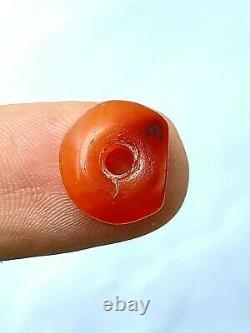Old Antique Ancient Sasanian carnelian agate stamp Intaglio seal