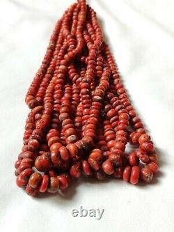 Old Antique Beads 20 Inc Vintage Coral Beads Undyed Loose Natural Beads