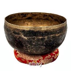 Old Antique Hand Hammered Yoga Singing Bowl Tibetan Vintage Nepal Sound Healing