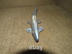 Old Antique Ice Fishing Spearing Folk Art Carved Wood Painted Fish Decoy Lure