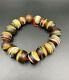 Old Antique Vintage Himalayan Trade Glass Beads Necklace Mala From 20 Century