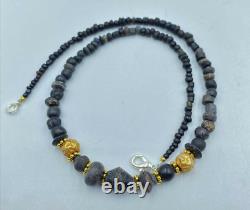 Old Antique Vintage Jewelry Glass Beads Necklace