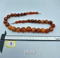 Old Antique Vintage Jewelry Trade Carnelian Beads Necklace