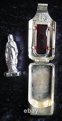 Old Antique Vintage Relic Relique Pocket Holy Saint Shrine Travel Altar