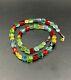 Old Antique Vintage Trade Cheap Price Glass Unique Multi Color Beads Necklace