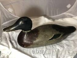 Old Antique Vintage Wood Duck Decoy MASON Mallard Drake