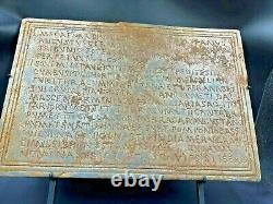 Old Antiquities Antique Text Inscription Stone Plaque Ancient Historic GREEK