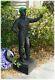 Old Equestrian Horse Lovers Lawn Jockey Statue Sculpture Vintage Replica