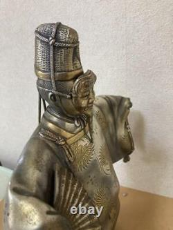 Old Man Figurine, Made By Metalworker Kiyoyama, #K0974