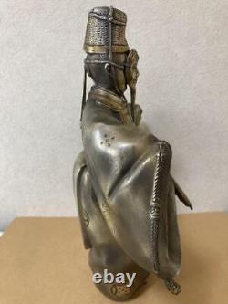 Old Man Figurine, Made By Metalworker Kiyoyama, #K0974