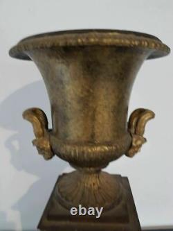 Old Vase. Vase Antique Empire Iron