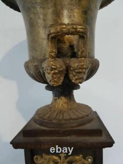Old Vase. Vase Antique Empire Iron