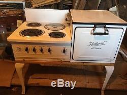 Old Vintage 1920 Porcelain Hotpoint Automatic Electric Stove & Oven