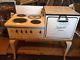 Old Vintage 1920 Porcelain Hotpoint Automatic Electric Stove & Oven