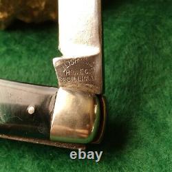 Old Vintage Antique Blish Mize Large Celluloid Stockman Folding Pocket Knife