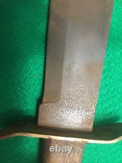 Old Vintage Antique, Bowie Marked Schively 75 Chestnut St. Philad. 15 Inches
