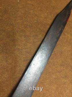 Old Vintage Antique, D Guard, Bowie Marked Hodgkins And Son Macon