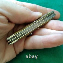 Old Vintage Antique Estate Kabar Stag Stockman Folding Pocket Knife