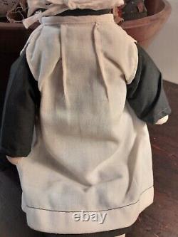 Old Vintage Antique Lancaster Pa Amish Rag Doll. Aafa