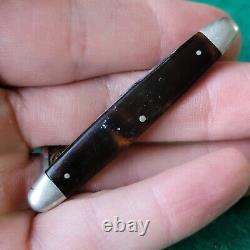 Old Vintage Antique Northfield Shell Pen Fob Folding Pocket Knife