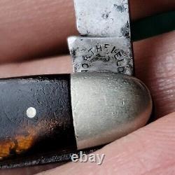 Old Vintage Antique Northfield Shell Pen Fob Folding Pocket Knife