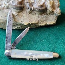 Old Vintage Antique Remington UMC R874 Pearl Sleeveboard Jack Pocket Knife