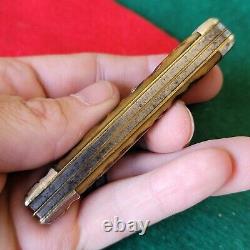 Old Vintage Antique Robeson Pocketeze Fancy Bone Jack Pocket Knife