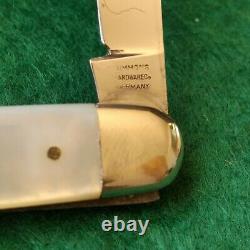 Old Vintage Antique Simmons Hardware Pearl Pen Fob Folding Pocket Knife