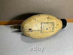 Old Vintage Wooden Duck Decoy MASON Bufflehead