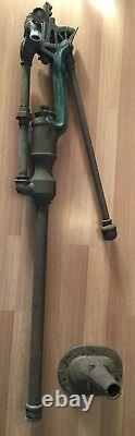 Old Vtg Antique Myers & Bro 1593 Cast Iron 1888 Hand Water Well Pump Cistern