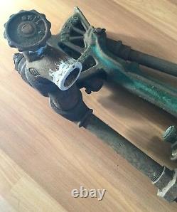 Old Vtg Antique Myers & Bro 1593 Cast Iron 1888 Hand Water Well Pump Cistern