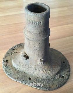 Old Vtg Antique Myers & Bro 1593 Cast Iron 1888 Hand Water Well Pump Cistern