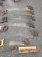 Old Vtg Antique Wood Handle Disston, Superior, Misc Hand Saw Lot Of 8