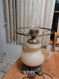 Old antique table lamps