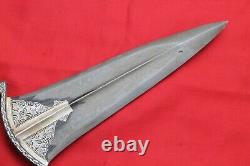 Old antique vintage Mughal Rajput/Maratha warrior steel blade katar/tiger knife